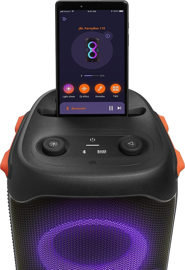 JBL PartyBox 110 - Speaker / Wireless BT / 160W / LED | Sagatronix